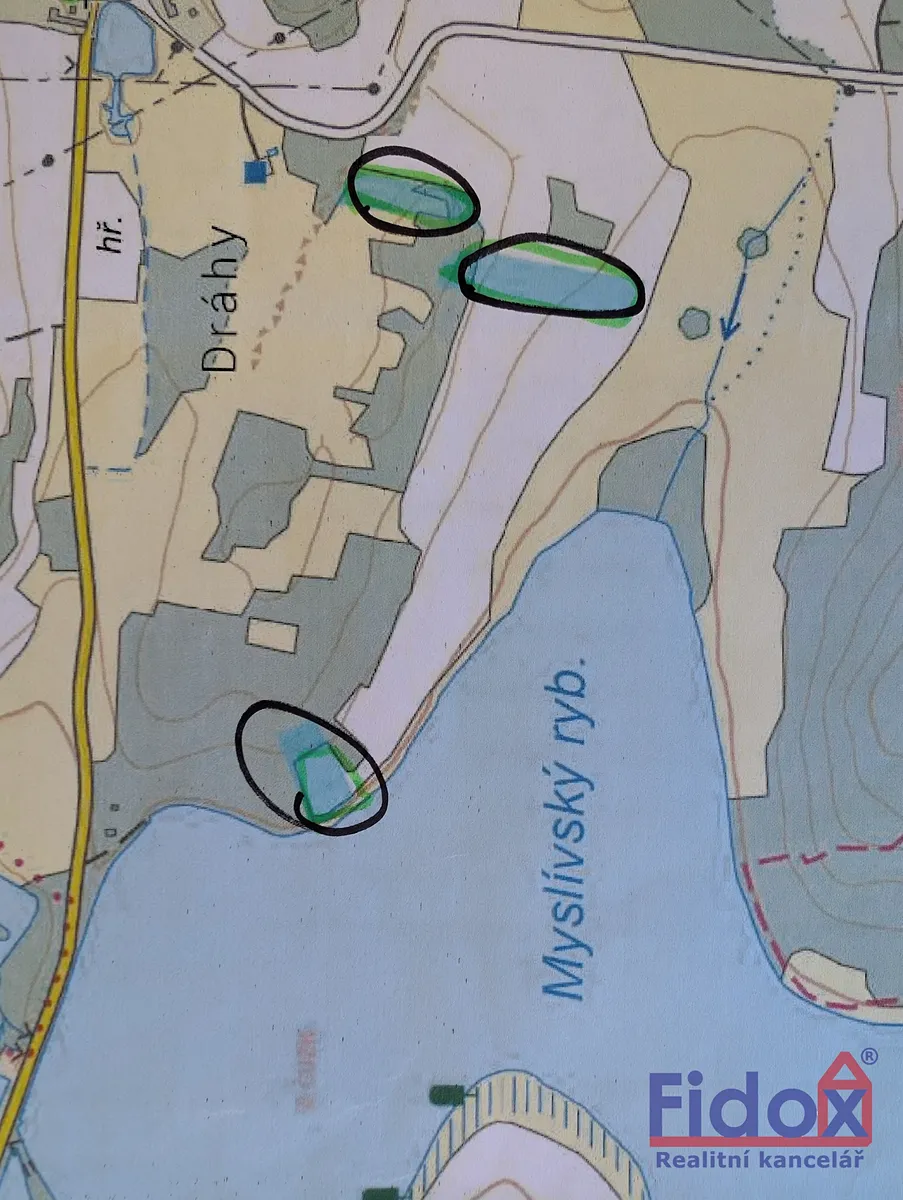 Prodej pole 21625 m²